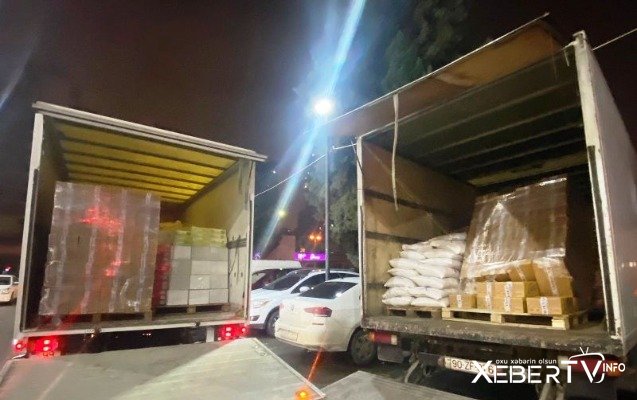 Bakıdan kiyevlilərə 30 tondan çox humanitar yardım göndərildi