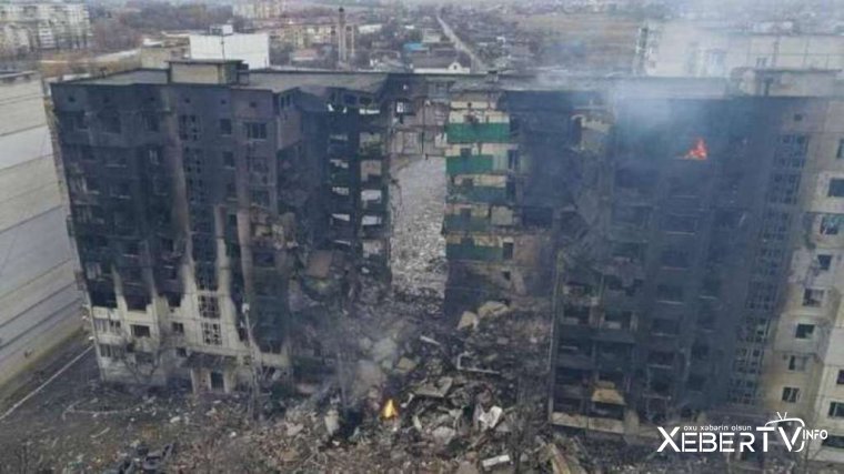 Yaşayış binası bombalandı -