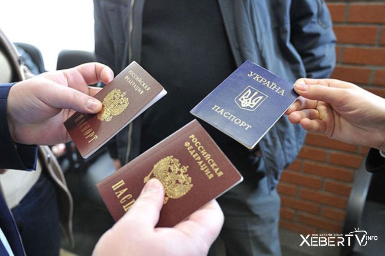 Ukraynalılara zorla Rusiya pasportu paylanılır -